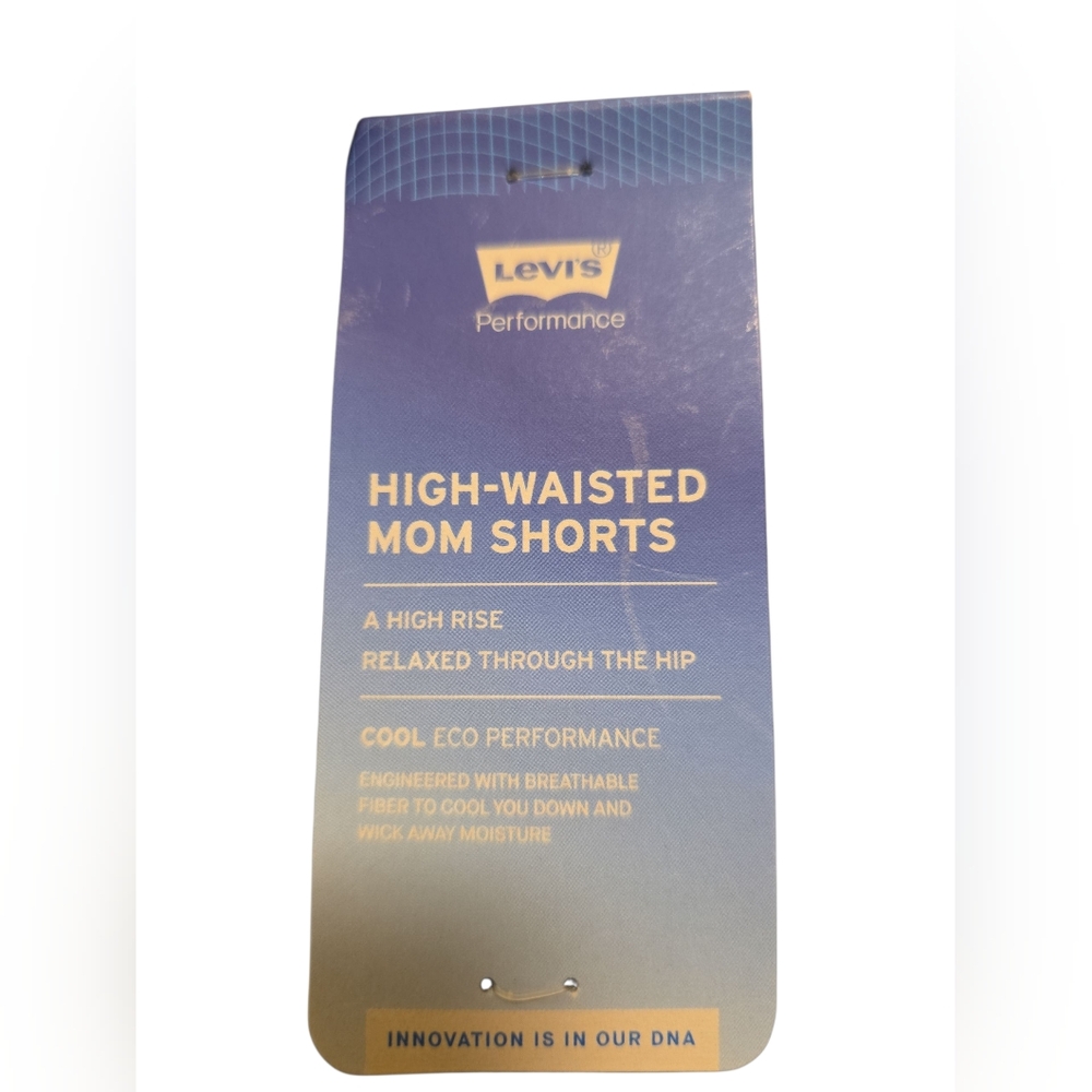 Levi's, NWT, Jean Shorts, High Waisted Mom Shorts, A High Rise, Women's Sz 31, L - Picture 4 of 5